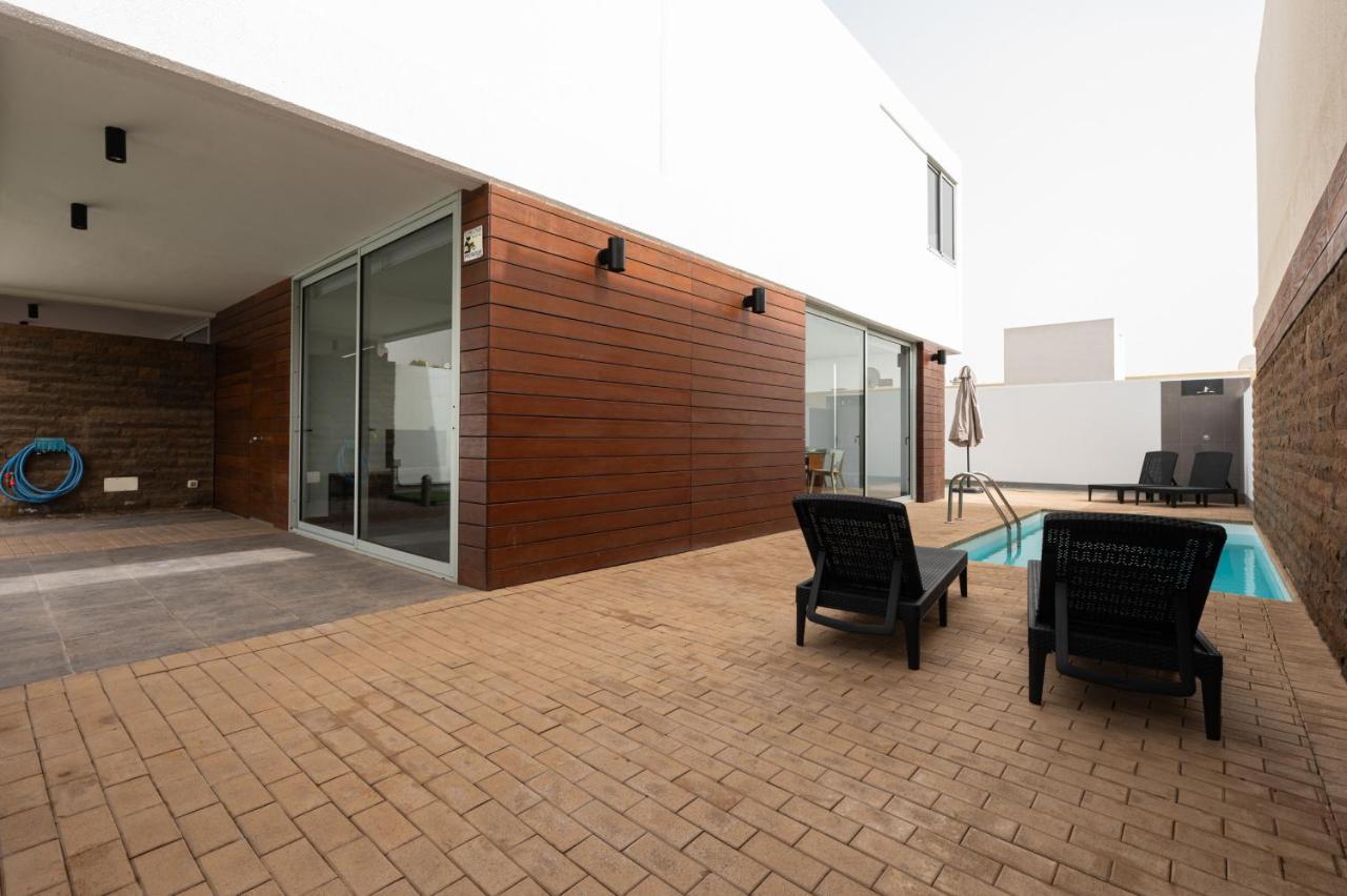 Modern 2Br House - Private Pool - Parking Villa San Bartolomé Luaran gambar