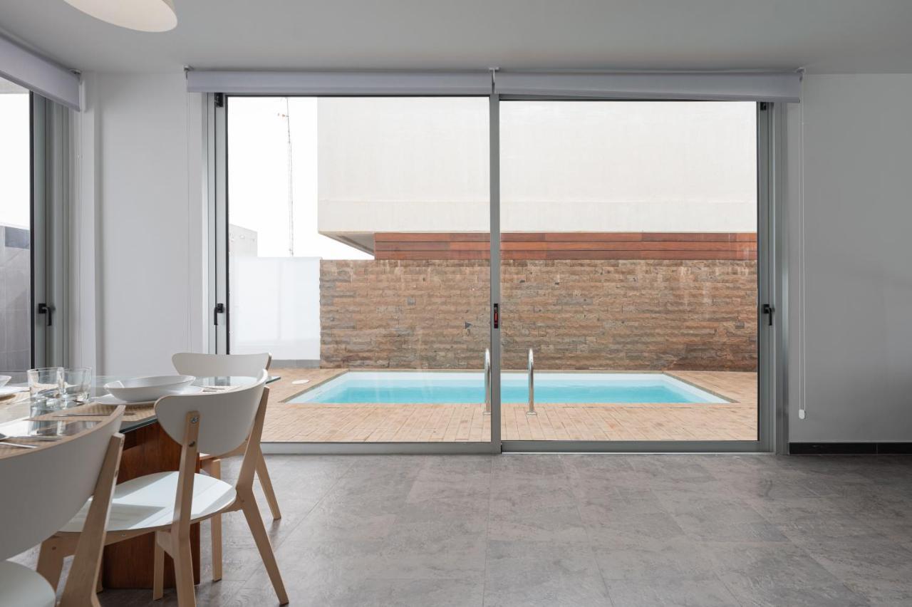 Modern 2Br House - Private Pool - Parking Villa San Bartolomé Luaran gambar